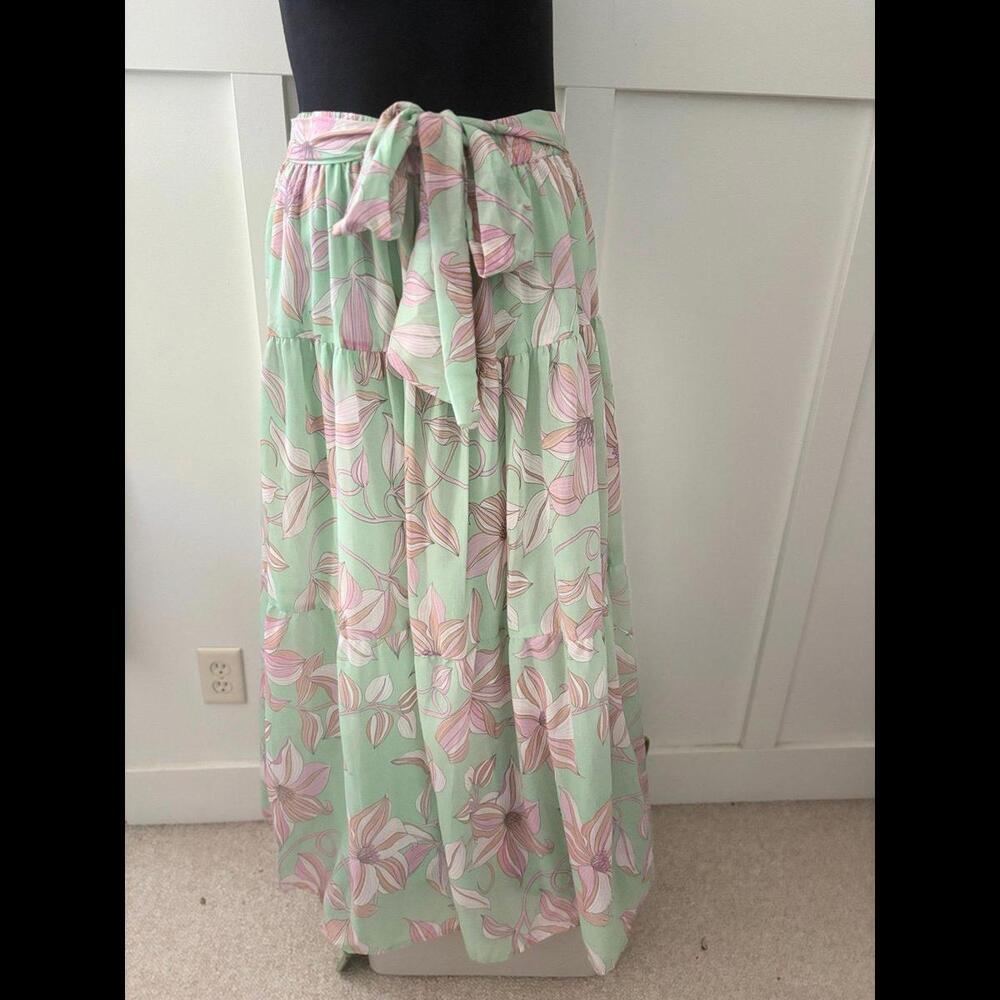 Her Destiny size large long flowing prairie skirt